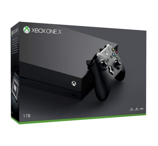 Xbox One X 1TB Console with Wireless Controller, Customize 1TB Hard Drive