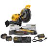 DEWALT DHS790AT2 FLEXVOLT 120v MAX 12" Double Bevel Compound Sliding Miter Saw Kit - 2 Battery