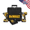 DEWALT DCK299P2 20V MAX XR Lithium Ion Brushless Premium Hammerdrill & Impact Driver Combo Kit, 5.0 Ah