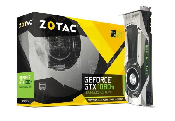 ZOTAC ZT-P10810F-10P GeForce GTX 1080 Ti AMP Extreme Core Edition 11GB GDDR5X 352-bit Gaming Graphics Card VR Ready