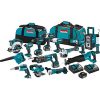 Makita LXT1501 18-Volt 3.0Ah 15-Piece Lithium-Ion Power Tool Cordless Combo Kit