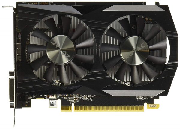 ZOTAC GeForce GTX 1050 Ti OC Edition 4GB GDDR5 Super Compact Gaming Graphics Card (ZT-P10510B-10L)