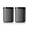 Sonos PLAY:1 2-Room Wireless Smart Speakersfor Streaming Music - Starter Set Bundle