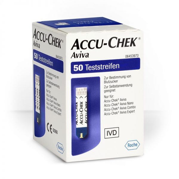 Accu-Chek Aviva Test Strips - 50 Strips