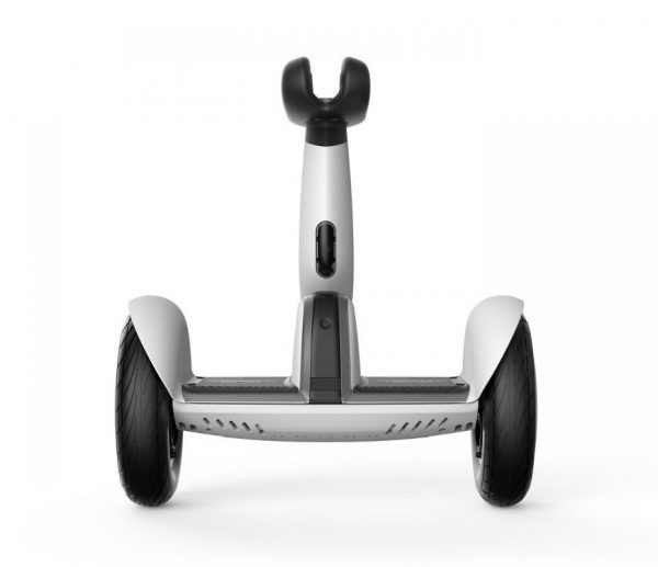 Segway Ninebot S-Plus Smart Self-Balancing Electric Scooter with Intelligent Lighting and Battery System, Remote Control and Auto-Following Mode, White