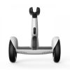 Segway Ninebot S-Plus Smart Self-Balancing Electric Scooter with Intelligent Lighting and Battery System, Remote Control and Auto-Following Mode, White