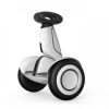 Segway Ninebot S-Plus Smart Self-Balancing Electric Scooter with Intelligent Lighting and Battery System, Remote Control and Auto-Following Mode, White