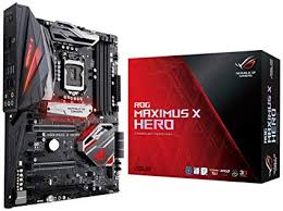 ASUS ROG Maximus X Hero LGA1151 (Intel 8th Gen) DDR4 DP HDMI M.2 Z370 ATX Gaming Motherboard with onboard 802.11ac WiFi, Gigabit LAN and USB 3.1